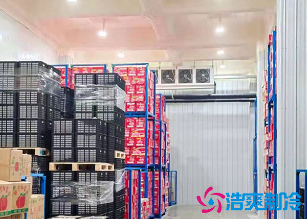 水果冷庫保鮮庫建造價格是多少錢？-浩爽制冷
