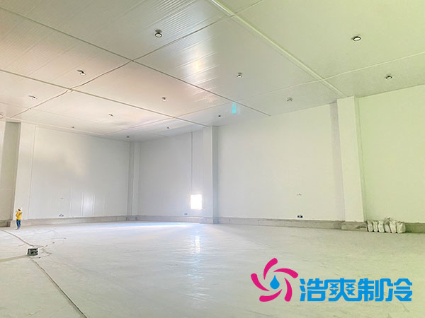 建一個預(yù)冷車間冷庫多少錢一平方米？-浩爽制冷