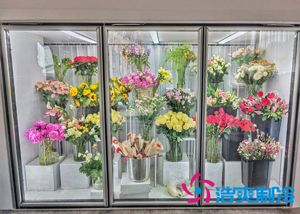 花店冷庫適合風(fēng)冷還是直冷？-浩爽制冷